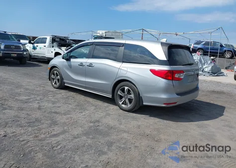 2019 Honda Odyssey Touring из США, поврежденный, VIN 5FNRL6H81KB070459